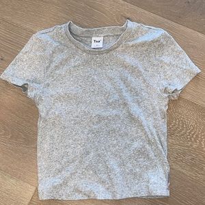 Aritzia TNA Little Ribbed Shirt